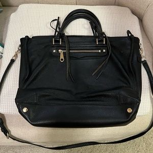 Rebecca Minkoff Black Satchel GHW